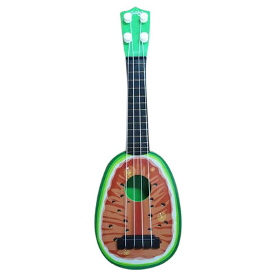 

Tailored Kids plastic Toy Sturdy Ukulele Non-toxic Musical Instrument Preschool Music