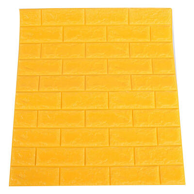 

3D Wall Sticker Brick Pattern Anti-collision Foam DIY Self-adhesive Decal