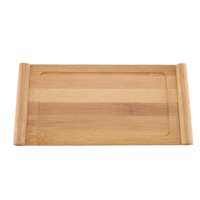

Greensen Bamboo Tea Tray Cup Plate Food Dessert Serving Tray Kung Fu Tea Accessory