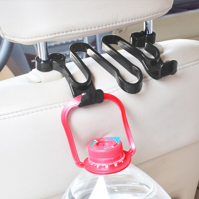 

Tailored Universal Car Back Seat Headrest Hanger Holder Hooks For Bag Purse Cloth Grocery