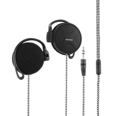 

35mm Wired Gaming Headset On-Ear Sports Headphones Ear-hook Music Earphones for Smartphones Tablet Laptop Desktop PC