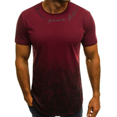 

Mens Gym Summer Slim Fit Casual Short Sleeve Muscle Tee Tops T-shirt Blouse