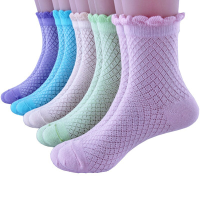 

LifeWheel 5 Pair or 10 Pair Cute Fashion Cotton Breathable Cartoon Child Sock for Kids Boy Girl Socks