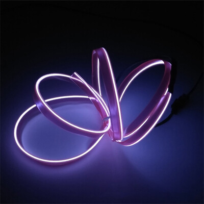 

Tailored Neon Glowing Strobing Electroluminescent EL Tape LED Tape Belt DIY Decoration