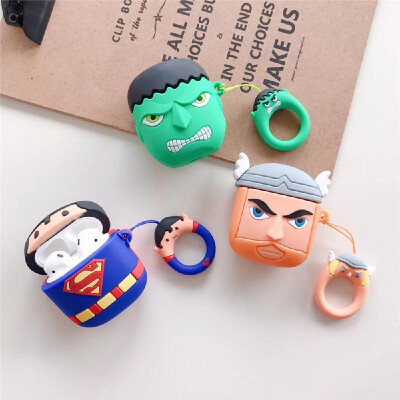 

Portable Cute Cartoon 3D Pink Monkey Clamshell-Type Silica Gel Earphone Sleeve For 12 Generation Rechargeable Airpods