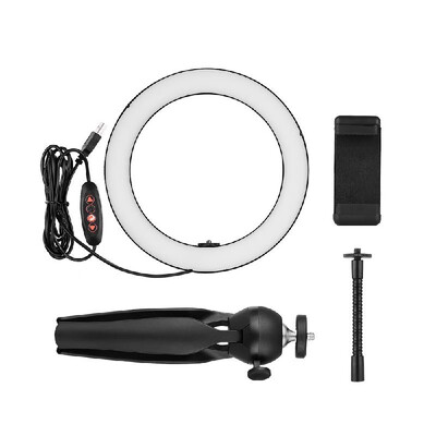 

Portable 86 Inch LED Ring Light Lamp 3 Light Modes & Dimmable Brightness with Tripod Stand Cell Phone Holder Selfie Ringlight for