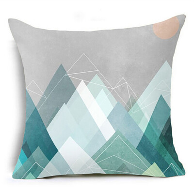 

JPGIF Geometric Pillow Case Waist Cushion Cover Sofa Home Decor