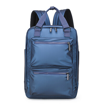 

New mens bag multi-function waterproof nylon cloth anti-theft mens backpack computer bag