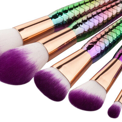 

Toponeto 7PCS Make Up Foundation Eyebrow Eyeliner Blush Cosmetic Concealer Brushes