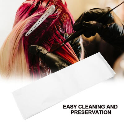 

Greensen 100pcspack Professional Salon Hair Dye Paper Recycleable Dyeing Color Highlight Paper