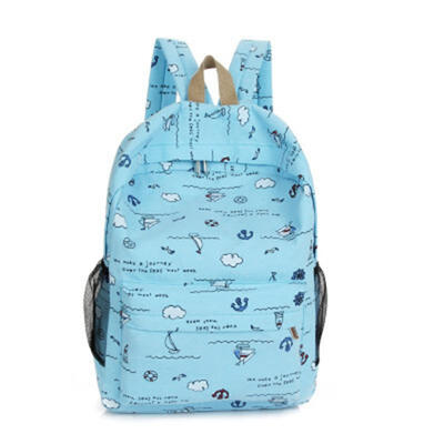 

Fashion Casual All-match Backpack Large Capacity Schoolbag Portable Shoulder Bag For Women