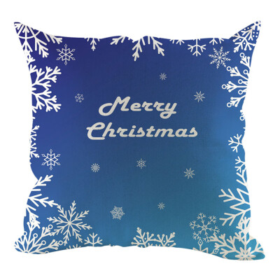 

Tailored Christmas Pillow Cover Pillowcases Decorative Sofa Cushion Cover Home Decoration