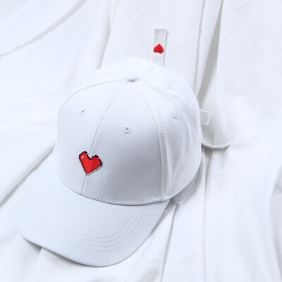 

Personality love baseball cap female spring&summer students casual female butterfly knot hip-hop hat trendy sunshade hat