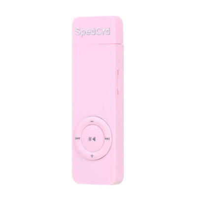 

MP3 Player Strip Sport Lossless Sound Support 64GB TF Card Media Players