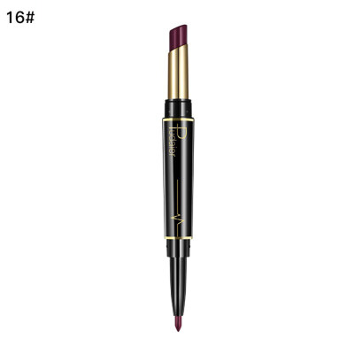 

Double Ended Long Lasting Lipliner Pencil Waterproof Matte Lipstick Moisturizer