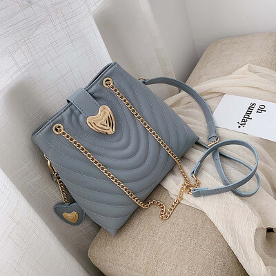 

Ins summer leisure bag network celebrity advanced foreign gas bag new 2019 fashion chain bag oblique satchel
