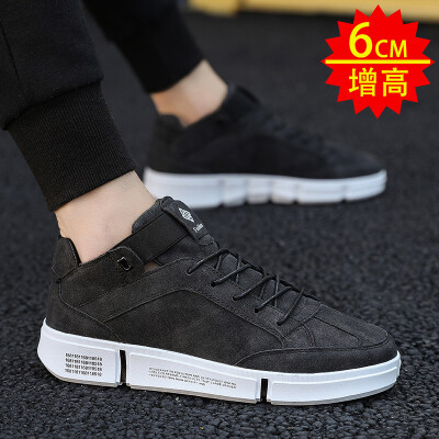 

Mens shoes autumn high-top canvas sneakers summer casual cloth shoes Korean version of trendy shoes