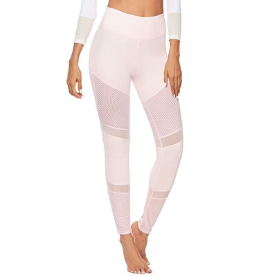 

Tailored Women Workout Patchwork Hollow Leggings Fitness Sport Gym Yoga Athletic Pants