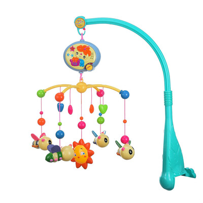 

Tailored Infant Bed Decoration Toy Hanging Rotating Bell with Melodies Dual Purpose