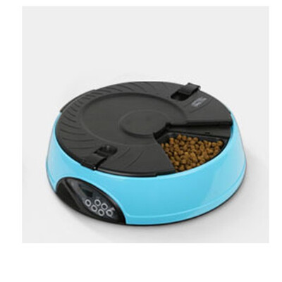 

6 Meals LCD Automatic Pet Feeder Dog Automatic Feeders Dog Feeding Machine Food Tray Easy to clean dog cat feeder 330ml X 6 tray