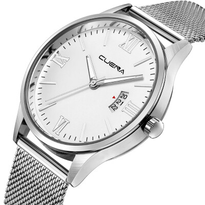 

Gobestart Luxury Watches Quartz Watch Stainless Steel Dial Casual Bracele Watch