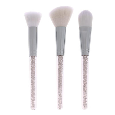 

3pcs Professional Crystal Powder Foundation Blush Makeup Cosmetic Brushes