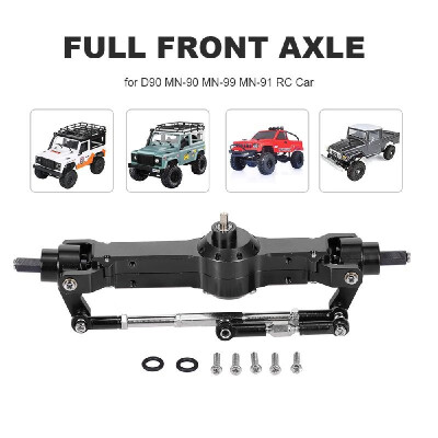 

Aluminum Alloy Full Front Axle for D90 MN-90 MN-99 MN-91 FJ-45 RC Car 112 Rock Crawler Upgrade Parts