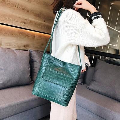 

Tailored Women New Fashion Alligator Pattern Bag Messenger Crossbody Shoulder Bag