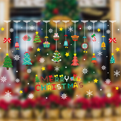 

〖Follure〗2020 Merry Christmas Household Room Wall Sticker Mural Decor Decal Removable