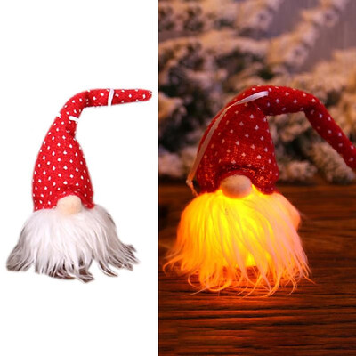 

Christmas Lights Forest Man Christmas Tree Decoration Pendant Night Lights Festival Decoration Hanging Ornaments