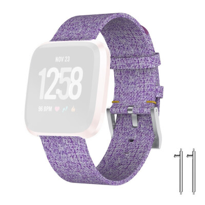 

〖Follure〗Luxury Woven Fabric Replacement Accessories Wristband Straps For Fitbit Versa 2