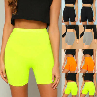 

Women High Waist Yoga Shorts Pocket Gym Cycling Biker Hot Pants Sport Leggings