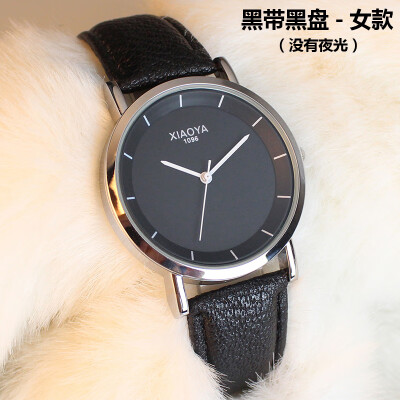 

Watch mens watch Korean simple fashion water-proof non-mechanical quartz watch lovers watch movement womens watch