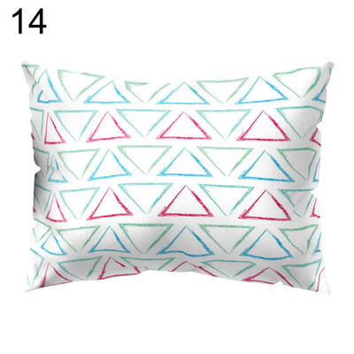 

National Flag Wave Fruit Goat Pillow Case Cushion Cover Sofa Bed Car Cafe Decor