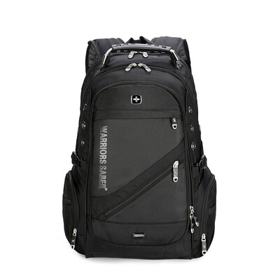 

Fashion multi-function computer backpack large capacity Swiss Warrior Saber shoulder bag outdoor waterproof nylon travel bag