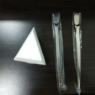 

PH PANDAHALL 1 Set Jewellery Bead Making ToolsWith 2Pcs 304 Stainless Steel Beading Tweezers&Plastic Scoops