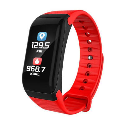 

Fitness Tracker Waterproof Smart Bluetooth Bracelet With Color Screen Heart Rate Blood Pressure Blood Oxygen Monitor