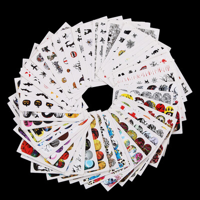 

〖Follure〗1Set Women Nail Art Nial Sticker Halloween Designs Girl Beauty Nail Tools