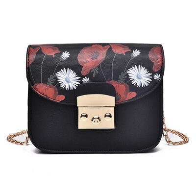 

Women Mini Shoulder Bag Print Square Casual Crossbody Fashion Chain Bags