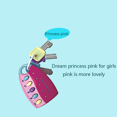 

Gobestart Toy Keys For Toddlers And Baby Toys-Toy Car Keys With Keychains Light And Sound