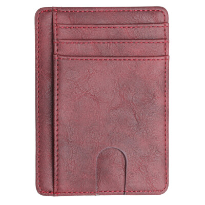 

〖Follure〗New Mens Leather Wallet Thin Credit Card Holder ID Case Purse Bag