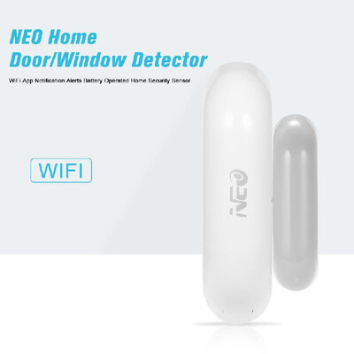 

NEO Home DoorWindow Detector WiFi App Notification Alerts Battery Operated Home Security Sensor