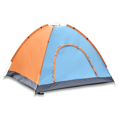 

Coloful Waterproof 2-3 Person Camping Tent-Orange
