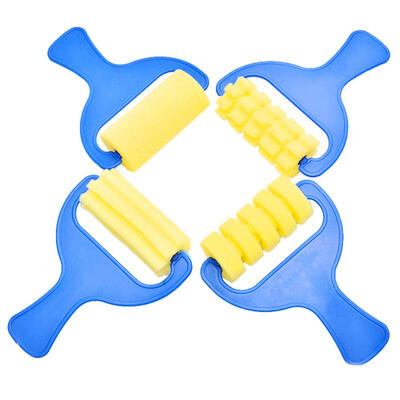

Sponge Brushes Kids Painting Toy Art Drawing Roller School DIY Art Supplies