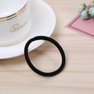 

Women Girls Hair Band Ties Rope Ring Elastic Simple Hairband Ponytail Holder