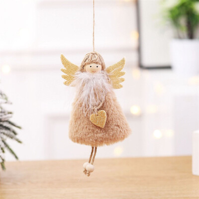 

Gobestart Christmas Angel Toy Hanging Pendant Festival Ornament Xmas Tree Decoration