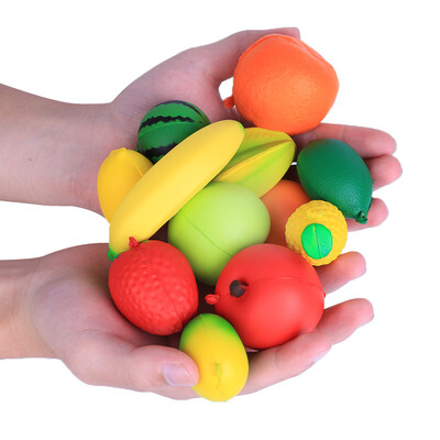

YIWULA12pcs Cute Small Fruits Stress Reliever Scented Super Slow Rising Squeeze Toy
