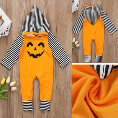 

Newborn InfaLQ Kids Newborn Baby Warm Romper Jumpsuit Bodysuit Hooded Clothes