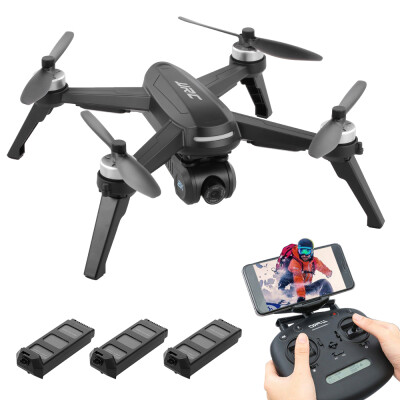 

JJRC X5 EPIK RC Drone with Camera 2K 5G WIFI FPV GPS Quadcopter Follow Me Headless Mode Trajectory Flight with 3 Battery a Bag