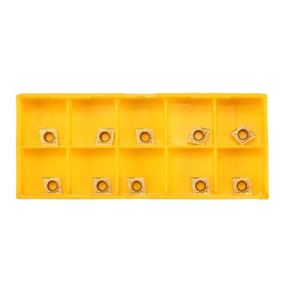 

10Pcs CCMT060204 US735 CCMT2151 CNC Lathe Insert Blade for SteelStainless Steel
